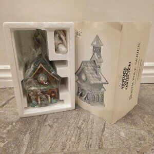 Dept 56 North Pole Chapel North Pole Series Village 1993 Box 56260 W/ Light vtg